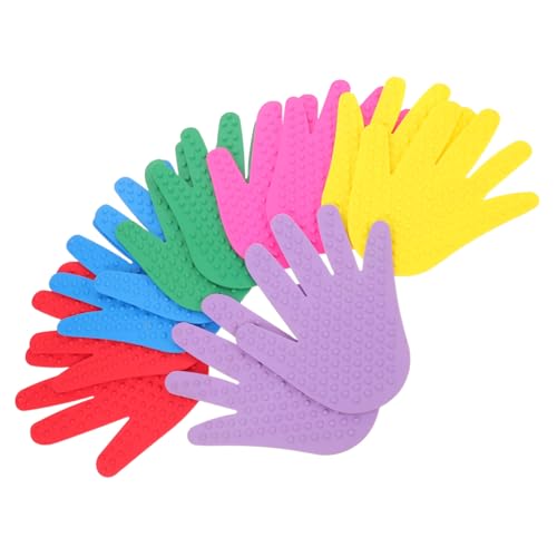 TOBBOMEY 6 Paare rutschfeste Handgeformte Bodenmarkierungen aus Kunststoff Robustes Outdoor-sportgerät für Vorschulkinder Sensorische Spielmatte Vielseitiges Lernspielzeug für Kindergarten TOBBOMEY 6 Paare rutschfeste Handgeformte Bodenmarkierungen aus Kunststoff Robustes Outdoor-sportgerät für Vorschulkinder Sensorische Spielmatte Vielseitiges Lernspielzeug für Kindergarten von TOBBOMEY