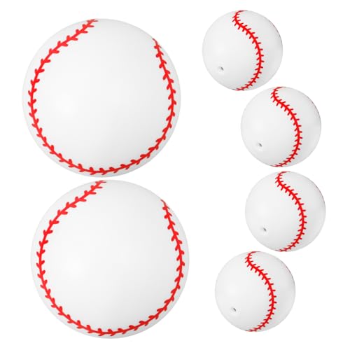 TOBBOMEY 6 Stück Aufblasbarer Baseball, Aufblasbarer Sportball, Baseball Geburtstagsparty, Baseball Strandball, Baseball Spielzeug, Baseball Pool Spielzeug, Baseball Party Hintergrund, TOBBOMEY 6 Stück Aufblasbarer Baseball, Aufblasbarer Sportball, Baseball Geburtstagsparty, Baseball Strandball, Baseball Spielzeug, Baseball Pool Spielzeug, Baseball Party Hintergrund, von TOBBOMEY