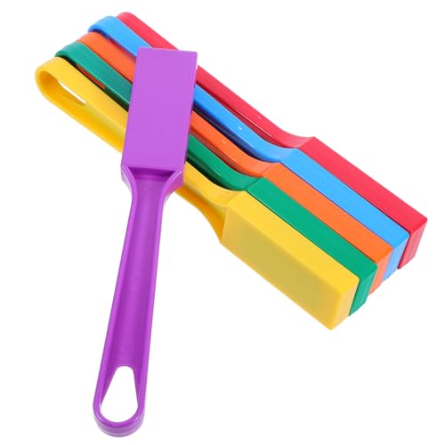 TOBBOMEY 6 Stück Farbenfrohe Magnetische Stäbe für Teiliges für Vorschul Feinmotorik Zählen und Sortieren Sicheres und Leichtes Lernspielzeug für Kreative Stem Aktivitäten von TOBBOMEY