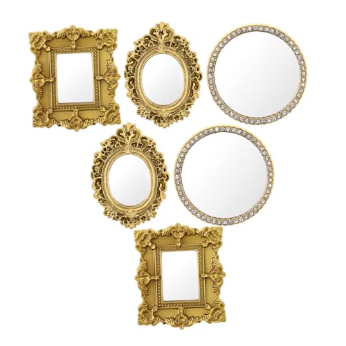 TOBBOMEY 6 Stück Maßstab Resin Ornamente Antik Gold Finish Europäischer Stil Wanddeko für Viktorianische Puppenhäuser Detaillierte Rahmen Sicher Vielseitig Verwendbar TOBBOMEY 6 Stück Maßstab Resin Ornamente Antik Gold Finish Europäischer Stil Wanddeko für Viktorianische Puppenhäuser Detaillierte Rahmen Sicher Vielseitig Verwendbar von TOBBOMEY