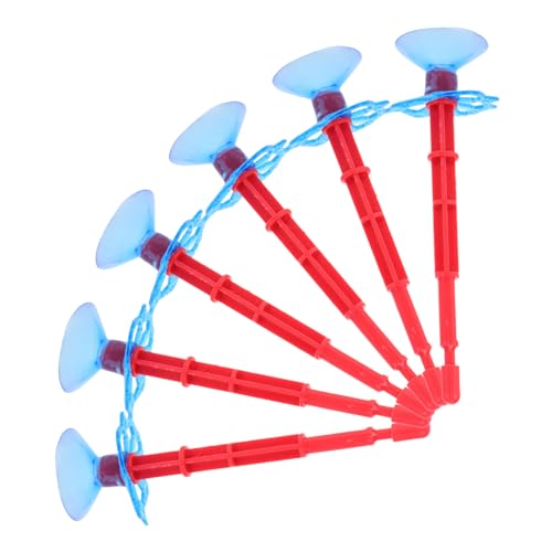 TOBBOMEY 6 Stück Saugnapfpfeile Kunststoff Saugnapfpfeile Wandhaftend für Ersatzpfeile für Spider Sucker Shooter Familienspiel und Outdoor-spaß TOBBOMEY 6 Stück Saugnapfpfeile Kunststoff Saugnapfpfeile Wandhaftend für Ersatzpfeile für Spider Sucker Shooter Familienspiel und Outdoor-spaß von TOBBOMEY