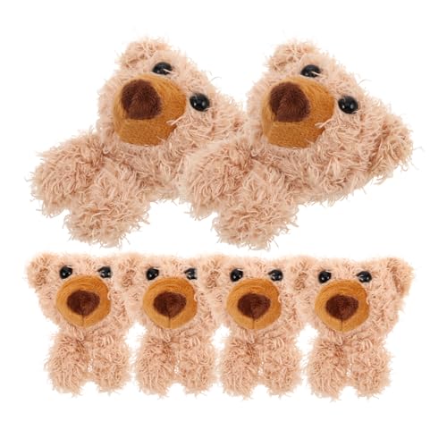 TOBBOMEY 6 Stück Teiliges Plüschbären Köpfe zum Nähen Weiche DIY Kleidung Dekoration Niedliche Kuscheltiere Applikationen Vielseitige Handgefertigte Stofftier Accessoires für Mode TOBBOMEY 6 Stück Teiliges Plüschbären Köpfe zum Nähen Weiche DIY Kleidung Dekoration Niedliche Kuscheltiere Applikationen Vielseitige Handgefertigte Stofftier Accessoires für Mode von TOBBOMEY