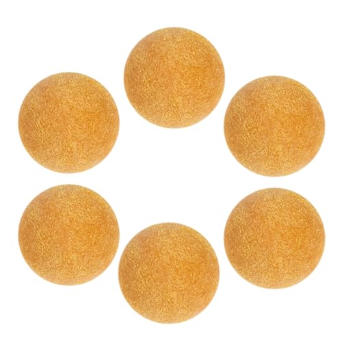 TOBBOMEY 6 Teilige Tischfußballmatte, Kleiner Ball, Tischfußballspiel, Tischball, Tischfußballtisch, Tischfußballballtisch, Winziger Fußball, Mini Tischfußballtischspiel, Mini TOBBOMEY 6 Teilige Tischfußballmatte, Kleiner Ball, Tischfußballspiel, Tischball, Tischfußballtisch, Tischfußballballtisch, Winziger Fußball, Mini Tischfußballtischspiel, Mini von TOBBOMEY
