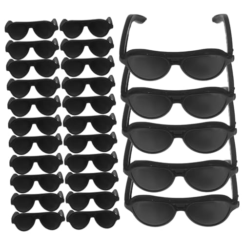 TOBBOMEY 60 Stück Mini-Sonnenbrille realistisch Und für Mini-Puppen Babypuppe Zubehör Puppenhaus-Sonnenbrille Miniatur-Sonnenbrille zum Basteln winzige Sonnenbrille Plastik TOBBOMEY 60 Stück Mini-Sonnenbrille realistisch Und für Mini-Puppen Babypuppe Zubehör Puppenhaus-Sonnenbrille Miniatur-Sonnenbrille zum Basteln winzige Sonnenbrille Plastik von TOBBOMEY
