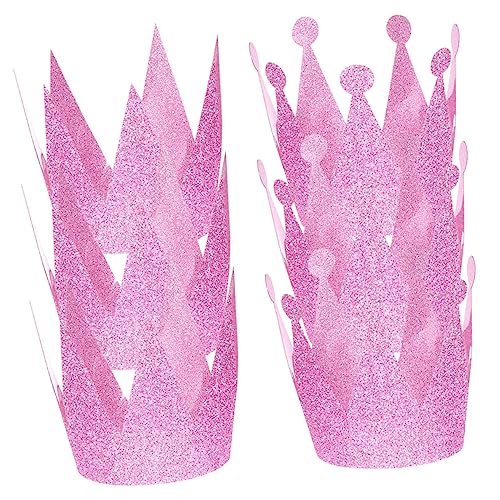 TOBBOMEY 6St Kronenhut partyhüte party hut party supplies Babykrone malpapier geldgeschenke geburtstag Geburtstagskopfbedeckungen für Geburtstagsfeier Hut Rosa TOBBOMEY 6St Kronenhut partyhüte party hut party supplies Babykrone malpapier geldgeschenke geburtstag Geburtstagskopfbedeckungen für Geburtstagsfeier Hut Rosa von TOBBOMEY