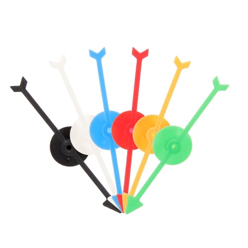 TOBBOMEY 6Stücke Kunststoff Spielpfeile für DIY Brettspiele Zubehör für Interaktive Spiele Robust und Leicht für Unterricht und Freizeitaktivitäten TOBBOMEY 6Stücke Kunststoff Spielpfeile für DIY Brettspiele Zubehör für Interaktive Spiele Robust und Leicht für Unterricht und Freizeitaktivitäten von TOBBOMEY