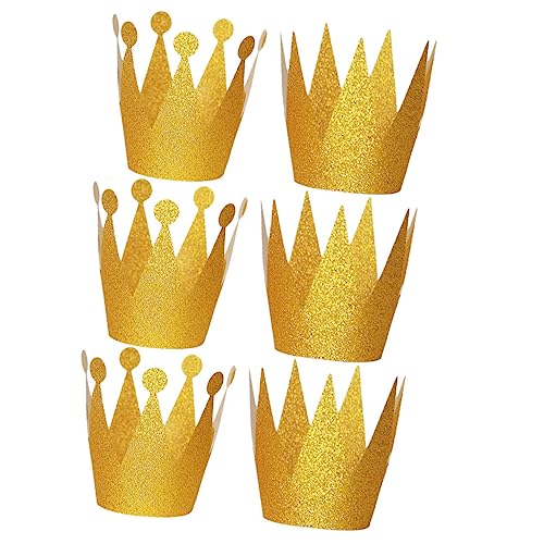 TOBBOMEY Papiermaterial Geburtstagsfeier Hut Jungen Und Mädchen Party Kopfbedeckung Lustige Designs von TOBBOMEY