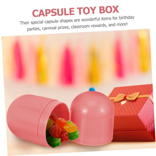 TOBBOMEY 7 Stück Teiliges Bunte Kunststoff kapselhüllen Befüllbar als Osterei Partygeschenk für Kunststoff eierbox mit Drehbarem Design Geeignet für Süßigkeiten und Kleine Überraschungen TOBBOMEY 7 Stück Teiliges Bunte Kunststoff kapselhüllen Befüllbar als Osterei Partygeschenk für Kunststoff eierbox mit Drehbarem Design Geeignet für Süßigkeiten und Kleine Überraschungen von TOBBOMEY