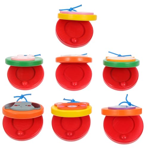 TOBBOMEY 7 Stück Teiliges Holz Kastagnetten mit Tierischen Motiven Pädagogisches Musikspielzeug für Ab Jahren Fördert Kreativität Motorische Fähigkeiten und Frühkindliche Entwicklung TOBBOMEY 7 Stück Teiliges Holz Kastagnetten mit Tierischen Motiven Pädagogisches Musikspielzeug für Ab Jahren Fördert Kreativität Motorische Fähigkeiten und Frühkindliche Entwicklung von TOBBOMEY