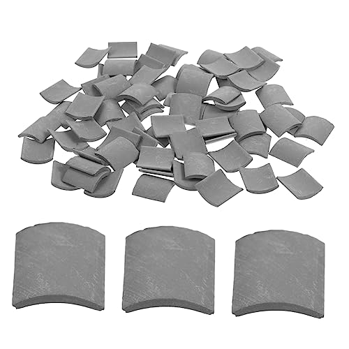 TOBBOMEY 70Stücke Dachziegel DIY Modell Dachziegel für Mikrolandschaft und Sandtisch Modelleisenbahnen und Miniaturszenen TOBBOMEY 70Stücke Dachziegel DIY Modell Dachziegel für Mikrolandschaft und Sandtisch Modelleisenbahnen und Miniaturszenen von TOBBOMEY
