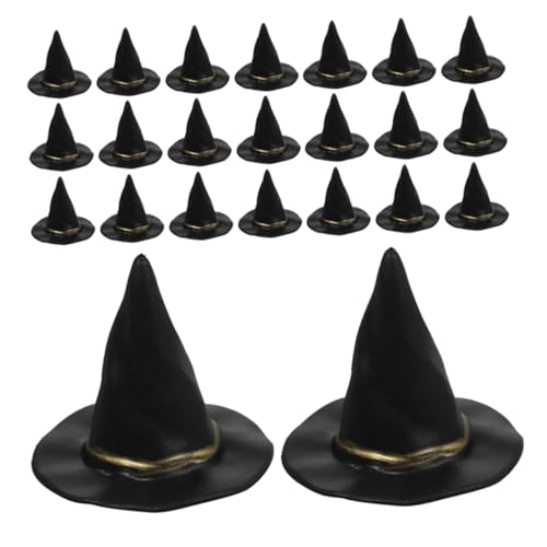 TOBBOMEY 72 Stück Teiliges Miniatur Hexenhüte aus Robustem Kunststoff Kleine Schwarze DIY Hexenhut Deko für Halloween Partys Vielseitig Einsetzbar als Puppenhaus oder Tischdekoration TOBBOMEY 72 Stück Teiliges Miniatur Hexenhüte aus Robustem Kunststoff Kleine Schwarze DIY Hexenhut Deko für Halloween Partys Vielseitig Einsetzbar als Puppenhaus oder Tischdekoration von TOBBOMEY