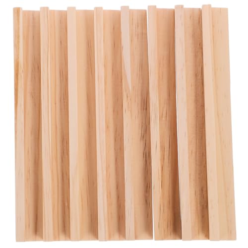 TOBBOMEY 8 Stück Holzbuchstaben Ornamente, Domino Ständer Aus Holz, Domino Zubehör, Zugtisch Zubehör, Domino Tabletts Aus Holz, Domino Ständer, Kartenhalter Für Spielkarten, Planhalter TOBBOMEY 8 Stück Holzbuchstaben Ornamente, Domino Ständer Aus Holz, Domino Zubehör, Zugtisch Zubehör, Domino Tabletts Aus Holz, Domino Ständer, Kartenhalter Für Spielkarten, Planhalter von TOBBOMEY