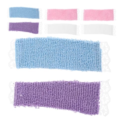 TOBBOMEY 8 Stück Maßstab Badezimmeraccessoires Leichte und Dekorative Handtücher für Puppenhausmöbel für Kreatives Rollenspiel und DIY Projekte TOBBOMEY 8 Stück Maßstab Badezimmeraccessoires Leichte und Dekorative Handtücher für Puppenhausmöbel für Kreatives Rollenspiel und DIY Projekte von TOBBOMEY