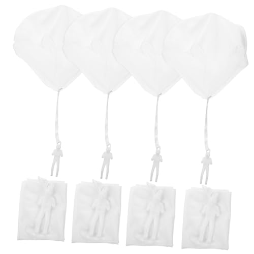TOBBOMEY 8 Stück Teiliges DIY Handwurf Fallschirm für Kleine Fallschirmspringer Figuren Outdoor Flugspielzeug Personalisierbar mit Bunten Stiften Robust und Leicht für Zufällige Farbe TOBBOMEY 8 Stück Teiliges DIY Handwurf Fallschirm für Kleine Fallschirmspringer Figuren Outdoor Flugspielzeug Personalisierbar mit Bunten Stiften Robust und Leicht für Zufällige Farbe von TOBBOMEY