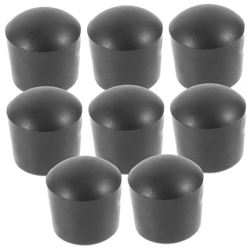 TOBBOMEY 8 Stück Teiliges Foosball Endkappen PVC Schutzkappen für Tischfußballstangen Einfache Montage Sicherheitskappen Ersatzteile Fußballtisch Zubehör von TOBBOMEY