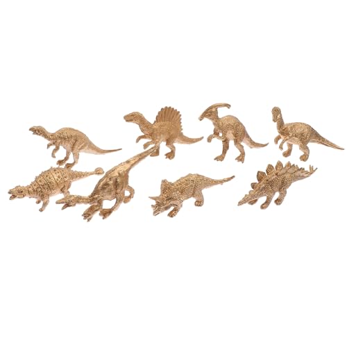 TOBBOMEY 8 Stück Teiliges Goldenes Dinosaurier modellset Realistische Miniatur tierfiguren Kreative Lernspielzeuge für Dekorative Reptilien für Zimmer und Garten Pädagogisch Wertvoll TOBBOMEY 8 Stück Teiliges Goldenes Dinosaurier modellset Realistische Miniatur tierfiguren Kreative Lernspielzeuge für Dekorative Reptilien für Zimmer und Garten Pädagogisch Wertvoll von TOBBOMEY