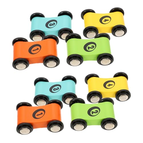TOBBOMEY 8 Stück Teiliges Holzauto für Mini Rennwagen aus Holz Realistische Holzauto Figuren Pädagogisch für Hand Auge Koordination und Kognitive Entwicklung TOBBOMEY 8 Stück Teiliges Holzauto für Mini Rennwagen aus Holz Realistische Holzauto Figuren Pädagogisch für Hand Auge Koordination und Kognitive Entwicklung von TOBBOMEY