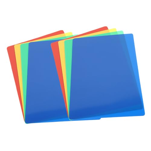 TOBBOMEY 8 Stück Teiliges aus Bunten Polymer Tonmatten für Wiederverwendbare Leichte Bastelunterlagen für Kreatives und DIY Projekte Sicher und Stabil für Endlosen Spaß TOBBOMEY 8 Stück Teiliges aus Bunten Polymer Tonmatten für Wiederverwendbare Leichte Bastelunterlagen für Kreatives und DIY Projekte Sicher und Stabil für Endlosen Spaß von TOBBOMEY