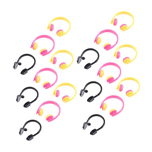 TOBBOMEY 80stücke Mini Puppen-Headset Teiliges Zubehör Für Puppen Mini Kopfhörer Und Sonnenbrillen Requisiten Kreative Dekoration Für -projekte Und Fotografie Für Und Feiertage von TOBBOMEY