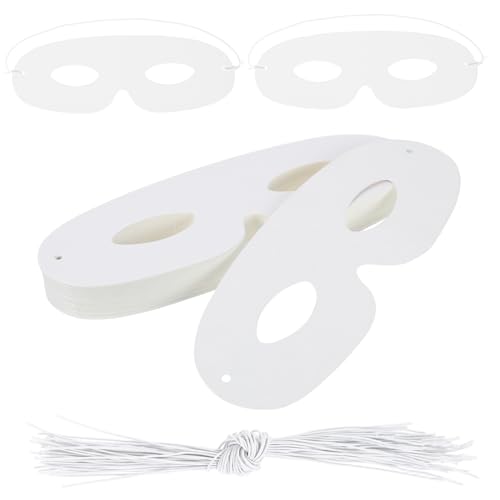 TOBBOMEY 80 Stück Teiliges Weiße Blanko Papiermasken zum Bemalen DIY Halbgesichtsmaske für Karneval Maskenball Kostümparty und Kreative Bastelaktivitäten für Frauen TOBBOMEY 80 Stück Teiliges Weiße Blanko Papiermasken zum Bemalen DIY Halbgesichtsmaske für Karneval Maskenball Kostümparty und Kreative Bastelaktivitäten für Frauen von TOBBOMEY