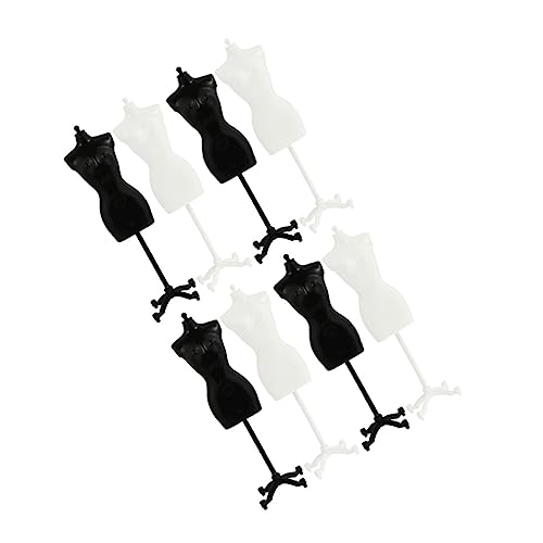 TOBBOMEY 8St Halterung weiblich Puppe Mode Dinosaurier- für kinderspielzeug Kleider Anzeige Mini-Mannequin-Unterstützung Miniatur-DIY-Accessoires Plastik Black TOBBOMEY 8St Halterung weiblich Puppe Mode Dinosaurier- für kinderspielzeug Kleider Anzeige Mini-Mannequin-Unterstützung Miniatur-DIY-Accessoires Plastik Black von TOBBOMEY