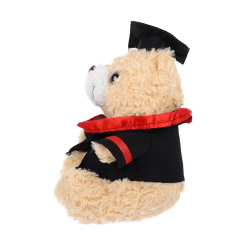 TOBBOMEY Abschluss Bär Plüschfigur mit Doktorhut Süßer für Graduationsfeier und Tischdeko für Absolventen und Studenten TOBBOMEY Abschluss Bär Plüschfigur mit Doktorhut Süßer für Graduationsfeier und Tischdeko für Absolventen und Studenten von TOBBOMEY