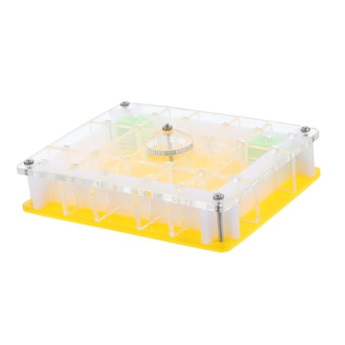 TOBBOMEY Acryl Ameisenfarm mit Belüftung Transparentes Ant Nest für Ameisenhaltung und Beobachtung Kleines Ökologisches Formicarium für Haustierfans von TOBBOMEY