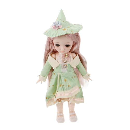TOBBOMEY Bjd Gelenkpuppe Bjd Puppenkörperpuppe Schaufensterpuppenform Puppen Kugelgelenkpuppe Perückenpuppe Amerikanische Puppe Süße Puppe Kugelgelenkpuppe Anime Puppe Prinzessinnenpuppe von TOBBOMEY