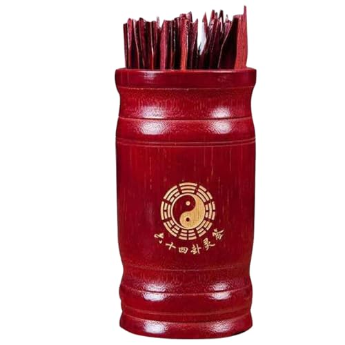 TOBBOMEY Chinesische Wahrsagestäbchen Aufbewahrungsbecher Tragbares Divinationsspiel für Jung und Alt Handliches Feng Shui Glücksbringer Zubehör Traditionelles für Zuhause und Büro TOBBOMEY Chinesische Wahrsagestäbchen Aufbewahrungsbecher Tragbares Divinationsspiel für Jung und Alt Handliches Feng Shui Glücksbringer Zubehör Traditionelles für Zuhause und Büro von TOBBOMEY