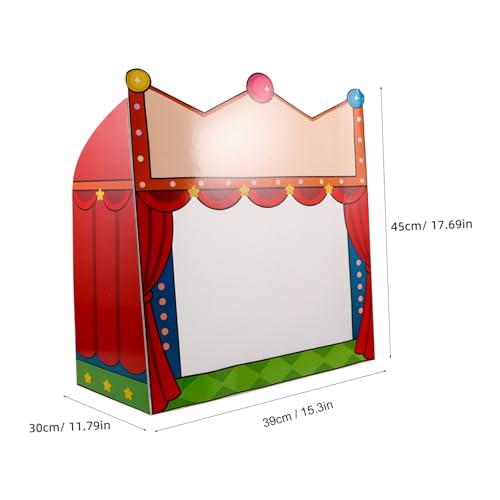 TOBBOMEY DIY Shadowpuppen Bastelset für Puppentheater Zubehör Kreatives Handpuppen Modell Fördert Geduld und Wissenschaftliche Experimente Interaktives Geschichtenerzählen von TOBBOMEY