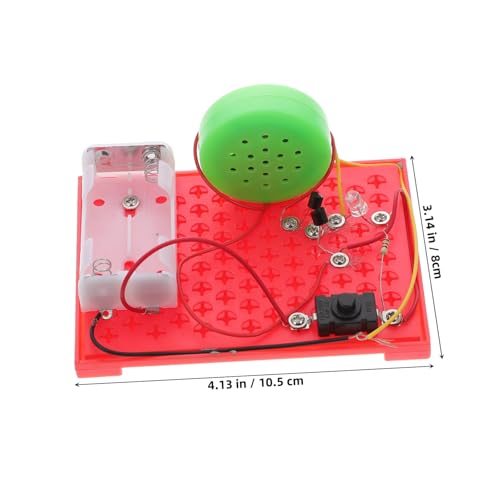 TOBBOMEY DIY Sound Lamp Alarm Kreatives Science Experimentierset für Handgefertigter Sound Light Alarm Pädagogisches Lernspielzeug Farblich Sortiert ohne Batterie Zufällige Zufällige Farbe TOBBOMEY DIY Sound Lamp Alarm Kreatives Science Experimentierset für Handgefertigter Sound Light Alarm Pädagogisches Lernspielzeug Farblich Sortiert ohne Batterie Zufällige Zufällige Farbe von TOBBOMEY
