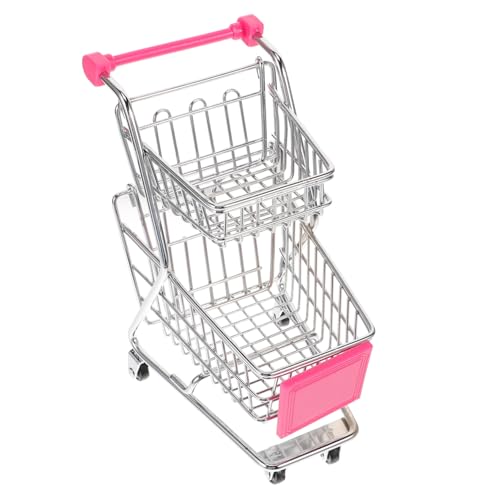 TOBBOMEY Desktop Snackkorb Aus Edelstahl Haushalts Frittierkorb Mini Supermarkt Handwagen Mini Einkaufskorb TOBBOMEY Desktop Snackkorb Aus Edelstahl Haushalts Frittierkorb Mini Supermarkt Handwagen Mini Einkaufskorb von TOBBOMEY