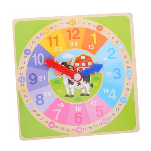 TOBBOMEY Digitale Holzuhr, Lehruhr Für Kinder, Früherziehungsspielzeug, Uhrspielzeug Für Kinder, Zeitlernspielzeug, Zahlenuhr, Lernspielzeug, Holzpuzzle Uhren, Holz Zeiterkennungsspielzeug TOBBOMEY Digitale Holzuhr, Lehruhr Für Kinder, Früherziehungsspielzeug, Uhrspielzeug Für Kinder, Zeitlernspielzeug, Zahlenuhr, Lernspielzeug, Holzpuzzle Uhren, Holz Zeiterkennungsspielzeug von TOBBOMEY