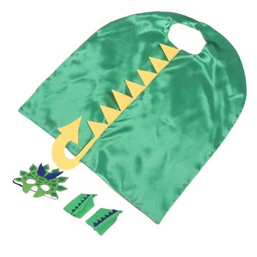 TOBBOMEY Dinosaurier Kostüm Halloween Umhang mit Maske und Dino Klauen Atmungsaktives Robustes Material Einfach Anzuziehen Jungen Mädchen Karneval Party Verkleidung TOBBOMEY Dinosaurier Kostüm Halloween Umhang mit Maske und Dino Klauen Atmungsaktives Robustes Material Einfach Anzuziehen Jungen Mädchen Karneval Party Verkleidung von TOBBOMEY