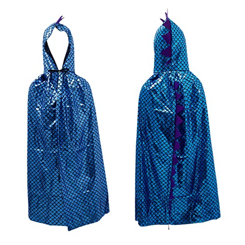 TOBBOMEY Dinosaurier Umhang Kostüm Leichtes Party Cape für Karneval Halloween Fasching Jungen Mädchen Verkleidung mit Einzigartigem Design und Bequemer Passform von TOBBOMEY