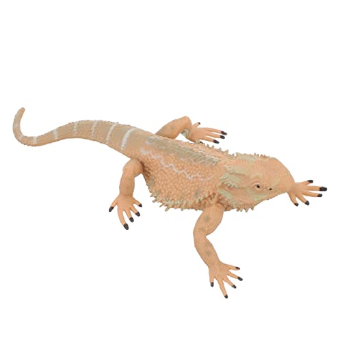 TOBBOMEY Eidechsenmodell Spielzeug Reptilienmodell Eidechsenornament Eidechsenpartygeschenke Tierspielzeug Eidechsendekoration Plastikeidechsenmodell Plastikeidechsenspielzeug von TOBBOMEY