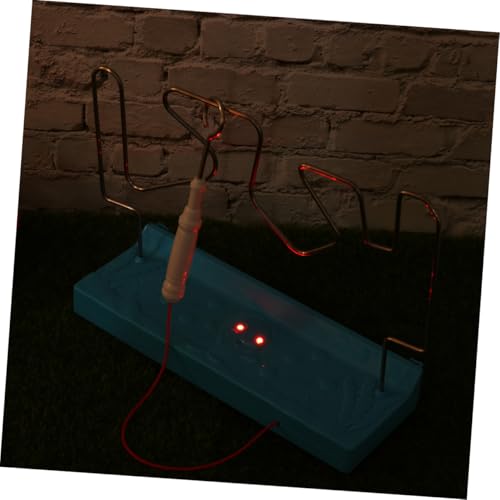 TOBBOMEY Elektrisches Touch Labyrinth mit Musik und Licht Geschicklichkeitsspiel ohne Batterie Interaktives Kollisions Labyrinth für Ab Mittelstufe Geduld Konzentrationstraining TOBBOMEY Elektrisches Touch Labyrinth mit Musik und Licht Geschicklichkeitsspiel ohne Batterie Interaktives Kollisions Labyrinth für Ab Mittelstufe Geduld Konzentrationstraining von TOBBOMEY