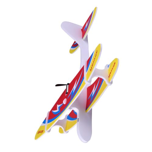 TOBBOMEY Elektro schaumflugzeug Wurfspielzeug Handstart Flugmodell Outdoor Wiederaufladbar Fördert Feinmotorik und Gemeinsames Farblich Sortiert Geschenkidee für Jungen und Zufällige Farbe TOBBOMEY Elektro schaumflugzeug Wurfspielzeug Handstart Flugmodell Outdoor Wiederaufladbar Fördert Feinmotorik und Gemeinsames Farblich Sortiert Geschenkidee für Jungen und Zufällige Farbe von TOBBOMEY