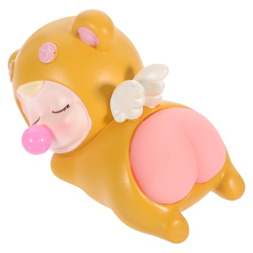 TOBBOMEY Entspannendes Fidget Resin Weiches Squeezing Toy zur Stressreduktion für Erwachsene Elastischer Anti Stress Ball fürs Büro Langlebiges Decompression Toy von TOBBOMEY
