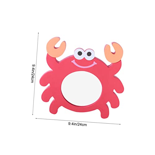 TOBBOMEY Eva Cartoon Bade Spiegel für Junge Mädchen Schwimmender Wasserfester Dusch und Pool Spaß Leichtes Weiches Badespielzeug Ab Monaten Niedliches Tierdesign für Kleine Kinderhände TOBBOMEY Eva Cartoon Bade Spiegel für Junge Mädchen Schwimmender Wasserfester Dusch und Pool Spaß Leichtes Weiches Badespielzeug Ab Monaten Niedliches Tierdesign für Kleine Kinderhände von TOBBOMEY