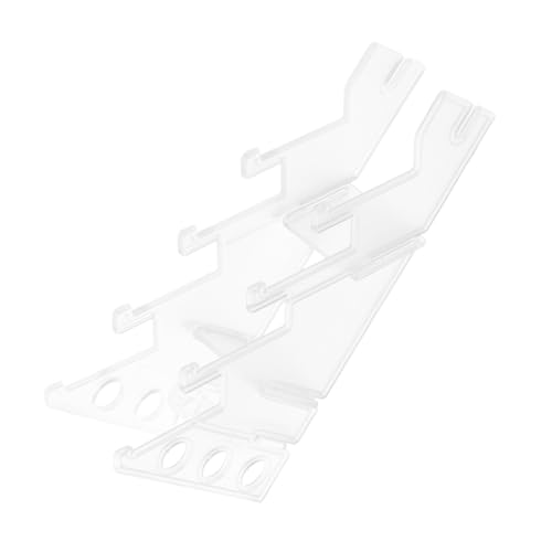 TOBBOMEY Finger Skateboard Speicherregal Skateboard Aufbewahrungsständer Präsentationsständer für Durchsichtiger Plastik Transparent TOBBOMEY Finger Skateboard Speicherregal Skateboard Aufbewahrungsständer Präsentationsständer für Durchsichtiger Plastik Transparent von TOBBOMEY