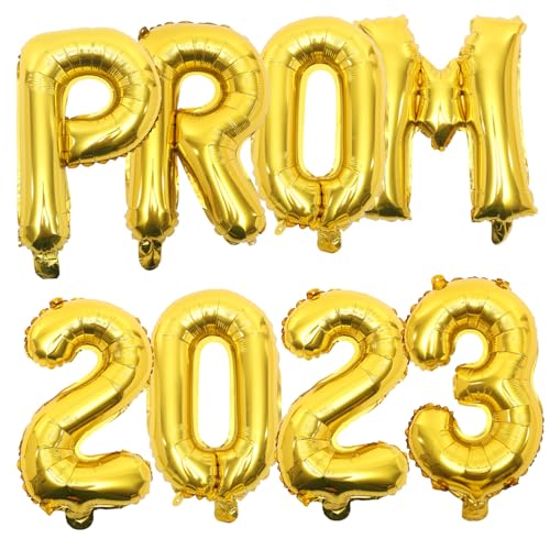 TOBBOMEY Folienballons Set für Abschlussfeier Party Ballon Dekoration aus Aluminiumfolie Festival Ballons Gold für Klassenzimmer und Praktische und Sichere Partydeko TOBBOMEY Folienballons Set für Abschlussfeier Party Ballon Dekoration aus Aluminiumfolie Festival Ballons Gold für Klassenzimmer und Praktische und Sichere Partydeko von TOBBOMEY