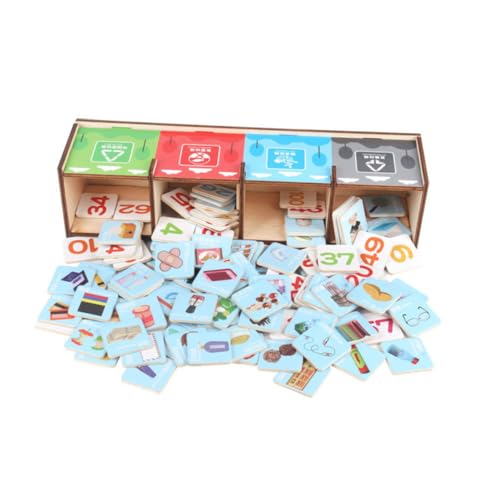 TOBBOMEY Garbage Sorter Mülltonne Lernspiel Umweltbewusstsein Montessori Zählspiel für Vorschule und Frühe Bildung TOBBOMEY Garbage Sorter Mülltonne Lernspiel Umweltbewusstsein Montessori Zählspiel für Vorschule und Frühe Bildung von TOBBOMEY