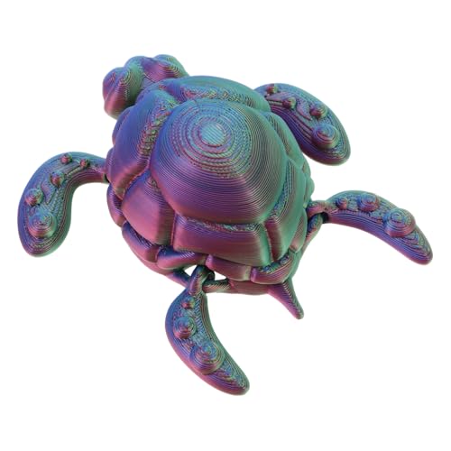 TOBBOMEY Gedrucktes Bewegliches Meeresschildkrötenmodell Simulation Tierfigur Lebensecht Farbenfroh Dekorativ für Aquarium Büro und TOBBOMEY Gedrucktes Bewegliches Meeresschildkrötenmodell Simulation Tierfigur Lebensecht Farbenfroh Dekorativ für Aquarium Büro und von TOBBOMEY