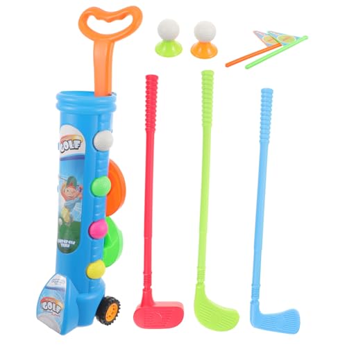 TOBBOMEY Golf Set Outdoor Robustes Kunststoff Mini Golfset für Kleinkinder Konzentration Geduld und Bewegungsspiel Geeignet für Jungen und Mädchen TOBBOMEY Golf Set Outdoor Robustes Kunststoff Mini Golfset für Kleinkinder Konzentration Geduld und Bewegungsspiel Geeignet für Jungen und Mädchen von TOBBOMEY