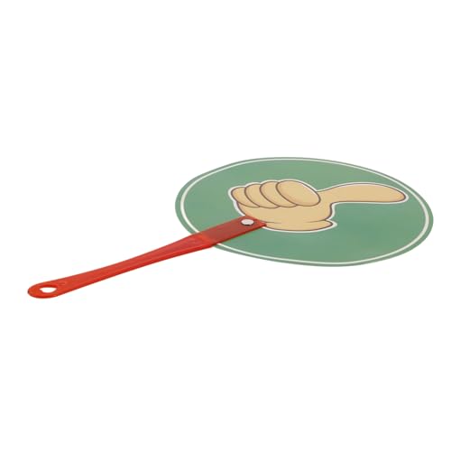 TOBBOMEY Grundschule Unterricht Daumen Hoch Daumen Runter Zeichen Abstimmung Paddles Auktion Paddles Zeichen Klassenzimmer Ja Nein Paddles Klassenzimmer Abstimmung Paddle Klassenzimmer von TOBBOMEY