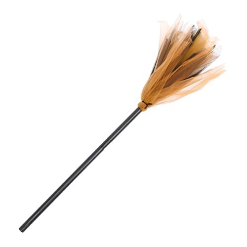 TOBBOMEY Halloween Cosplay Hexenbesen Dekorativer Hexenbesen Requisit Leicht Tragbar Kunststoff Gauze Halloween Party Zubehör TOBBOMEY Halloween Cosplay Hexenbesen Dekorativer Hexenbesen Requisit Leicht Tragbar Kunststoff Gauze Halloween Party Zubehör von TOBBOMEY