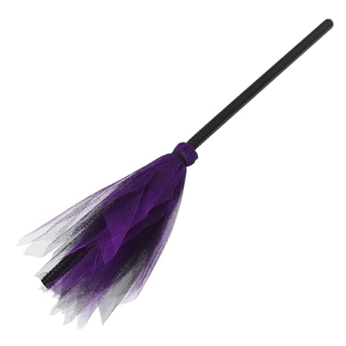 TOBBOMEY Halloween Hexenbesen Cosplay Leichte Kunststoff Requisite mit Netzdesign Dekorativer Hexenbesen für Kostüm Fasching Halloween Party Zufällige Farbe Zufällige Farbe TOBBOMEY Halloween Hexenbesen Cosplay Leichte Kunststoff Requisite mit Netzdesign Dekorativer Hexenbesen für Kostüm Fasching Halloween Party Zufällige Farbe Zufällige Farbe von TOBBOMEY