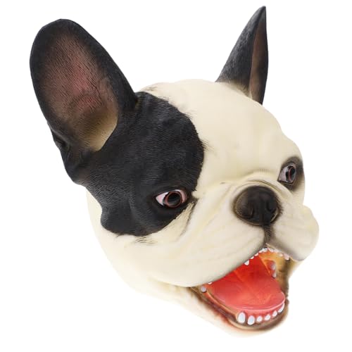 TOBBOMEY Handpuppe Hundekopf aus Weichem Material Leichte für Kreatives und Rollenspiele für Kindergeburtstag und Interaktives Puppentheater von TOBBOMEY