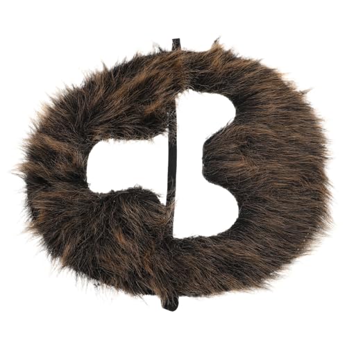 TOBBOMEY Universal Fit Tier Cosplay Bart Realistischer Gefälschter Schnurrbart für Erwachsene Halloween Karneval Maskerade Party TOBBOMEY Universal Fit Tier Cosplay Bart Realistischer Gefälschter Schnurrbart für Erwachsene Halloween Karneval Maskerade Party von TOBBOMEY